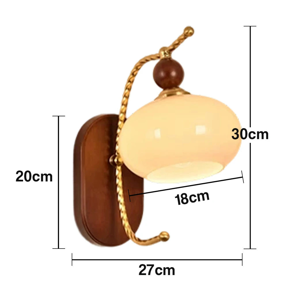 LIVARA 12W Cream Puff LED Wall Lamp Three-Color Dimmable Eye-Protection Light Modern Decorative Design