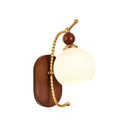 LIVARA 12W White Jade LED Wall Lamp Three-Color Dimmable Eye-Protection Light Modern Decorative Design