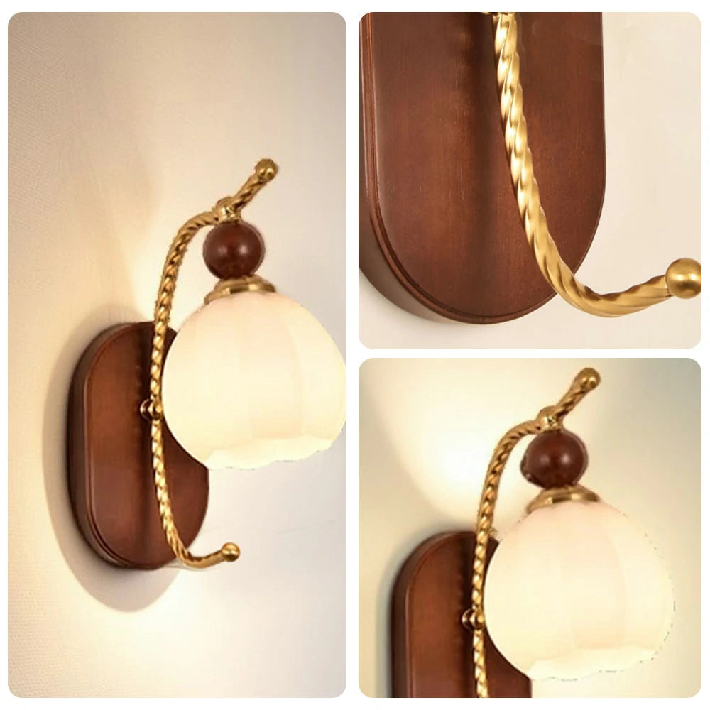 LIVARA 12W Watermelon LED Wall Lamp Three-Color Dimmable Eye-Protection Light Modern Decorative Design