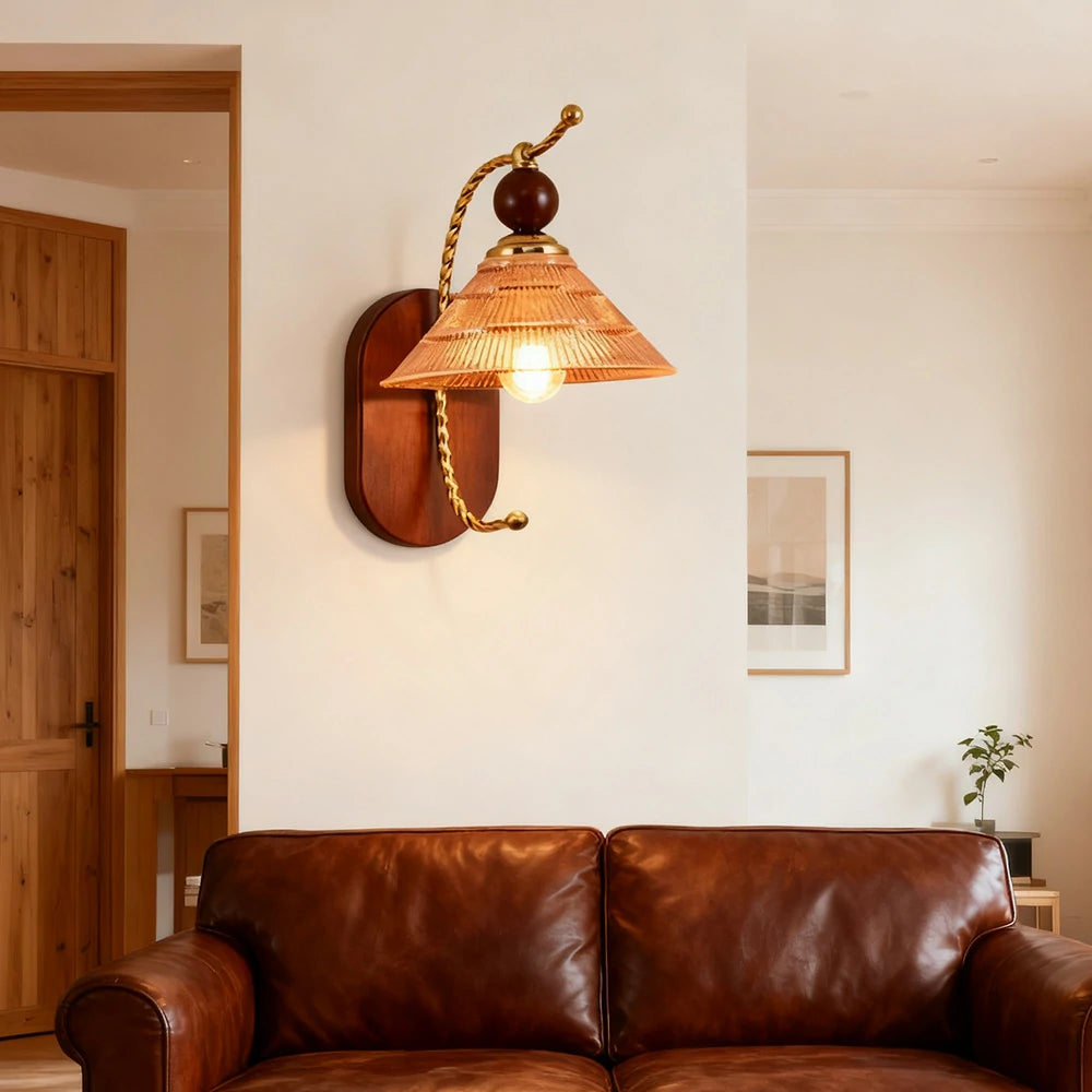 LIVARA 12W Pagoda LED Wall Lamp Three-Color Dimmable Eye-Protection Light Modern Decorative Design