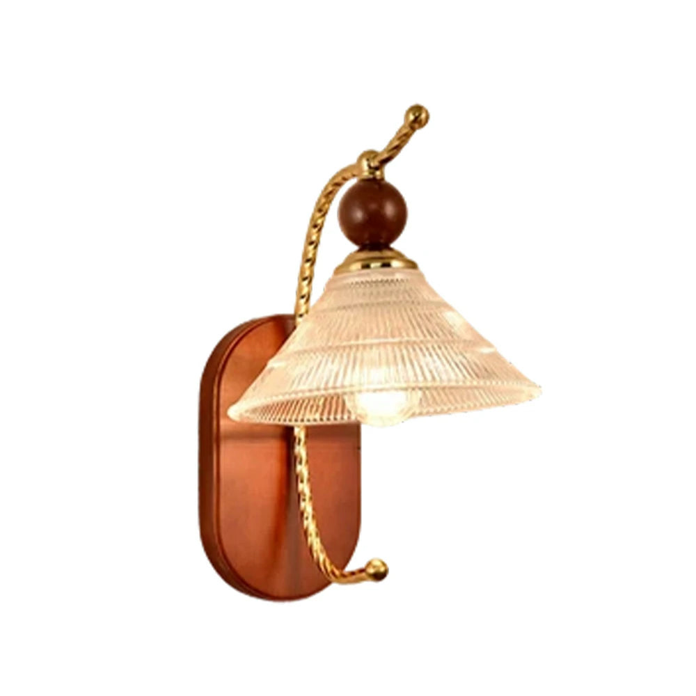 LIVARA 12W Pagoda LED Wall Lamp Three-Color Dimmable Eye-Protection Light Modern Decorative Design - Warm Light