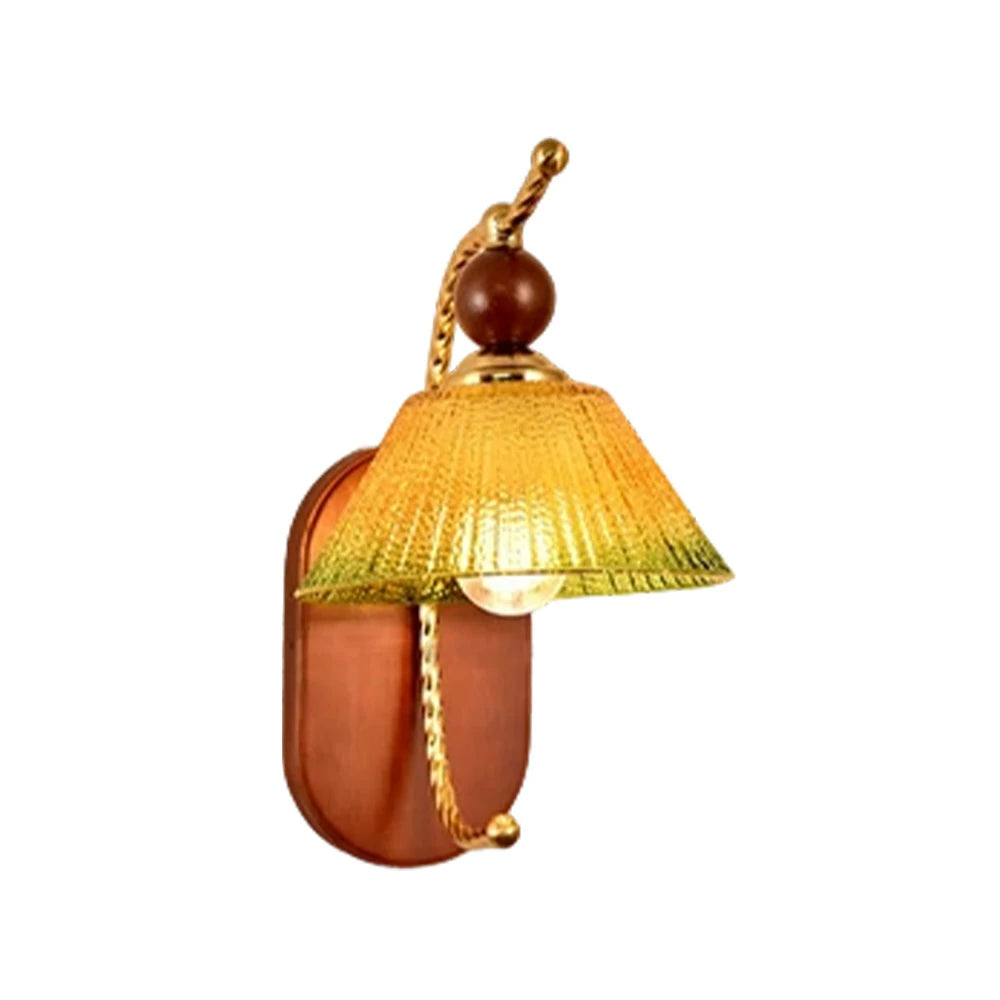 LIVARA 12W Amber Gradient Green LED Wall Lamp Three-Color Dimmable Eye-Protection Light Modern Decorative Design