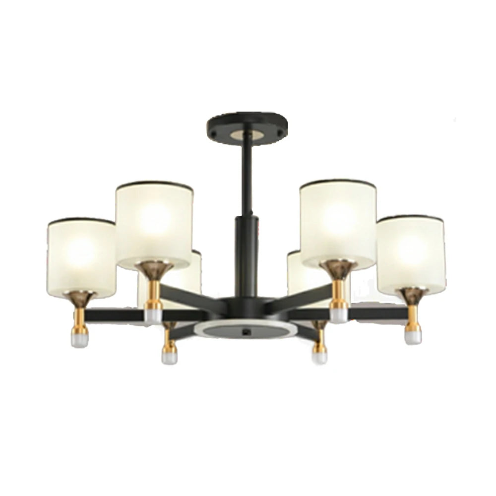 LIVARA 72W Crystal Pendant Light with Adjustable Three-Color LED, Dual Light Source & Flicker-Free Eye-Comfort Design