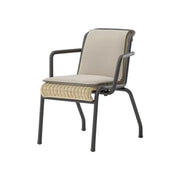 LIVARA Armchair - 2.0mm Aluminium Frame, UV and Rust-Resistant Finish, Quick-Dry Cushion, Indoor and Outdoor Use