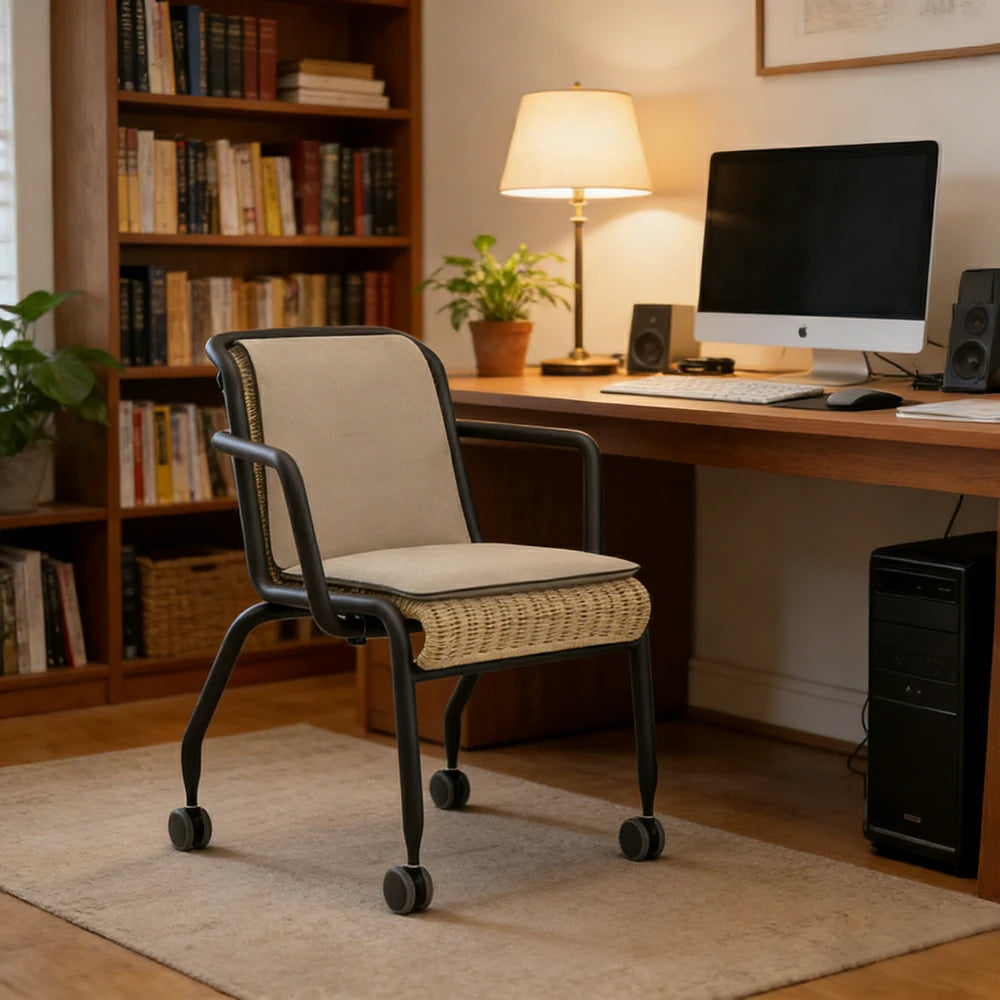 LIVARA Swivel Chair - 2.0mm Aluminium Frame, UV and Rust-Resistant Finish, Quick-Dry Cushion, Indoor and Outdoor Use