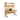 LIVARA Office Desk 100/120/140cm, 2-in-1 Space-Saving Design, Thick Panels, Steel Frame, Pegboard Storage - White and Wood
