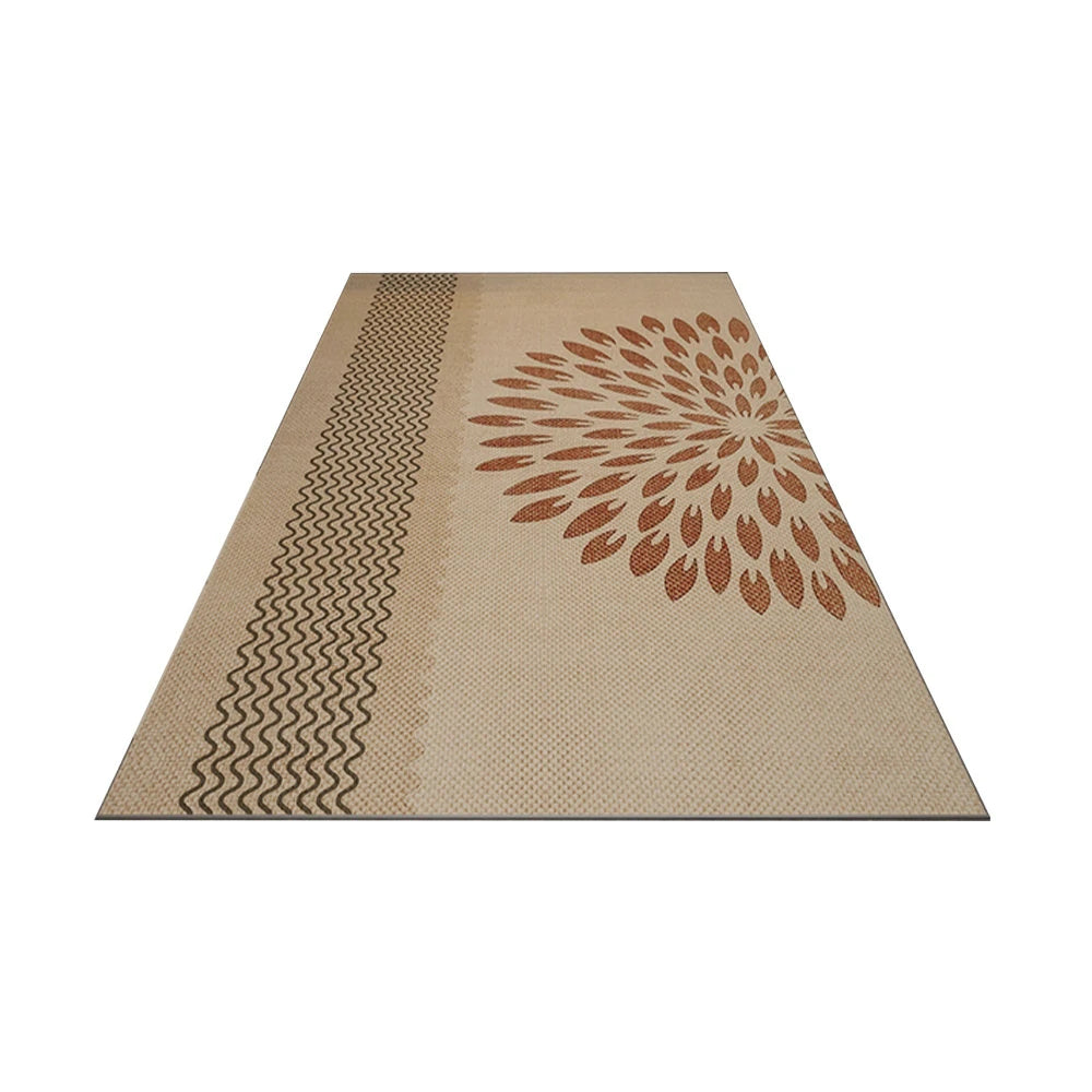 LIVARA Floor Rugs 160/200cm Non-Fraying, Customizable, High-Density Weave, Stain-Resistant, Anti-Slip Backing