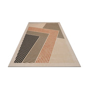 LIVARA Floor Rugs 160/200cm Belgian Velvet, Non-Fraying, Soft and Dense, Easy to Clean, Anti-Slip Backing