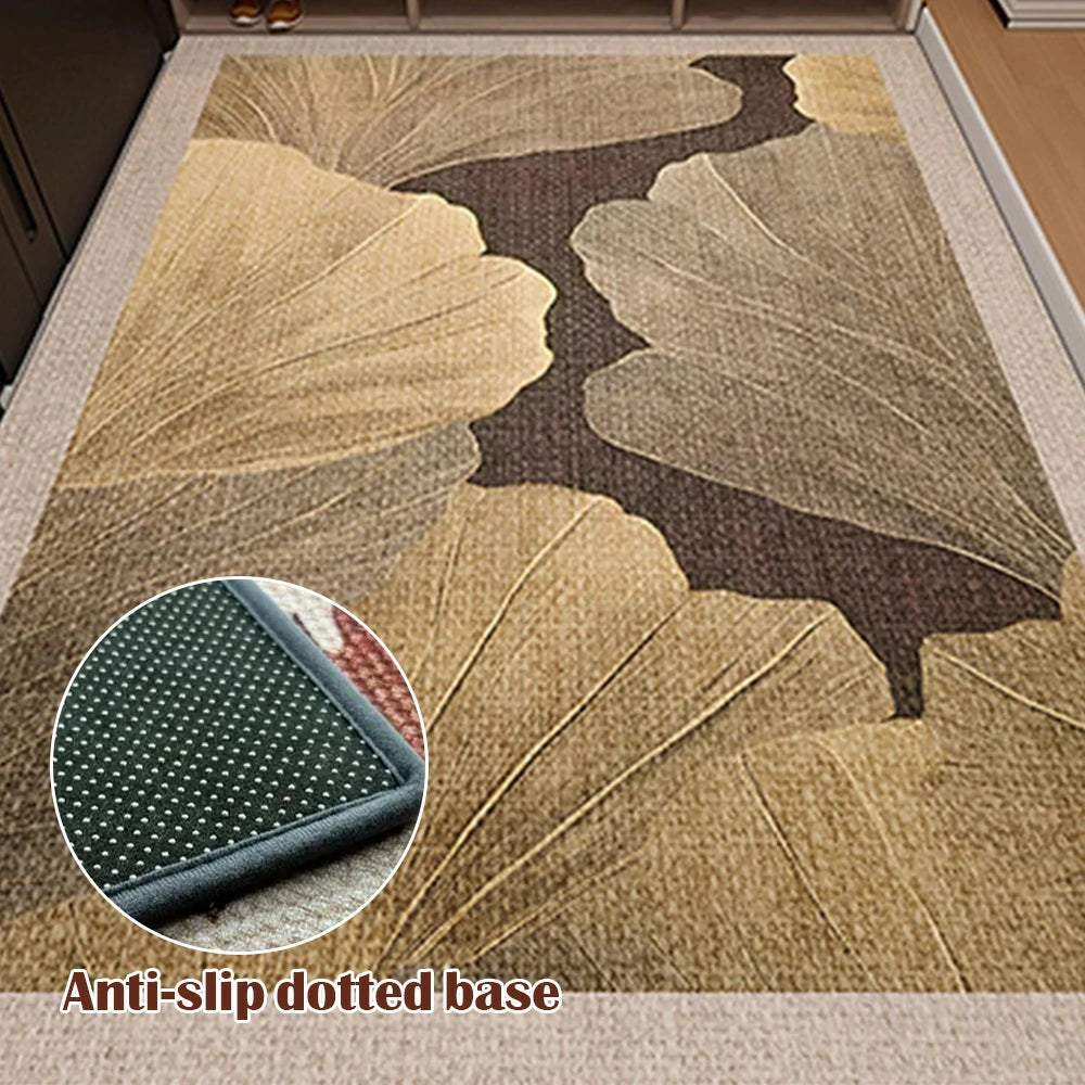 LIVARA Floor Rugs 160/200cm Belgian Velvet, Dense Weave, Non-Fraying, Stain-Resistant, Anti-Slip Backing