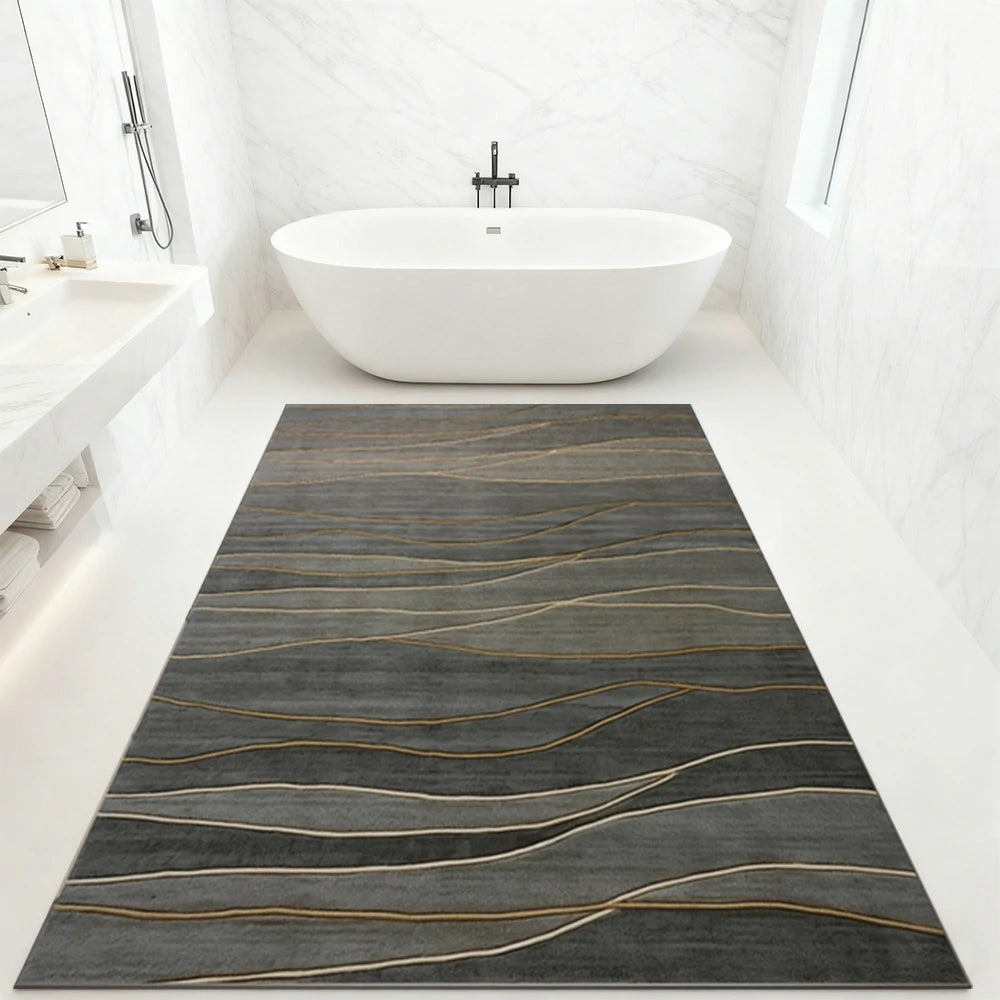 LIVARA Floor Rugs 160/200cm High-Quality Belgian Velvet, Soft & Durable, Stain-Resistant, Anti-Slip Backing