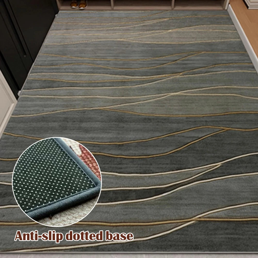 LIVARA Floor Rugs 160/200cm High-Quality Belgian Velvet, Soft & Durable, Stain-Resistant, Anti-Slip Backing