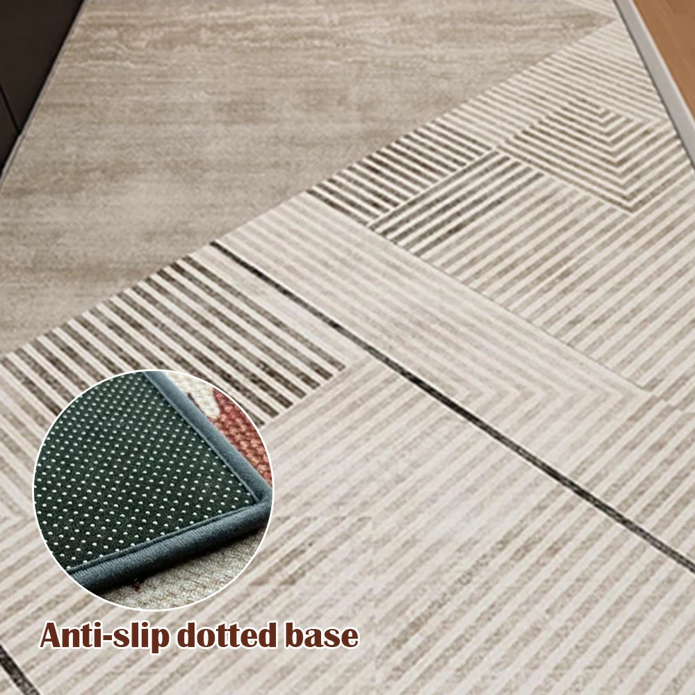 LIVARA Floor Rugs 160/200cm Belgian Velvet, Soft Texture, High-Density, Wear-Resistant, Anti-Slip Backing