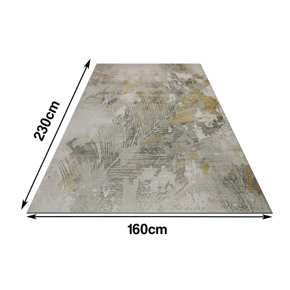 LIVARA Floor Rugs 160/200cm Dense Weave, Non-Fraying, Wear-Resistant, Easy to Clean, Anti-Slip Backing