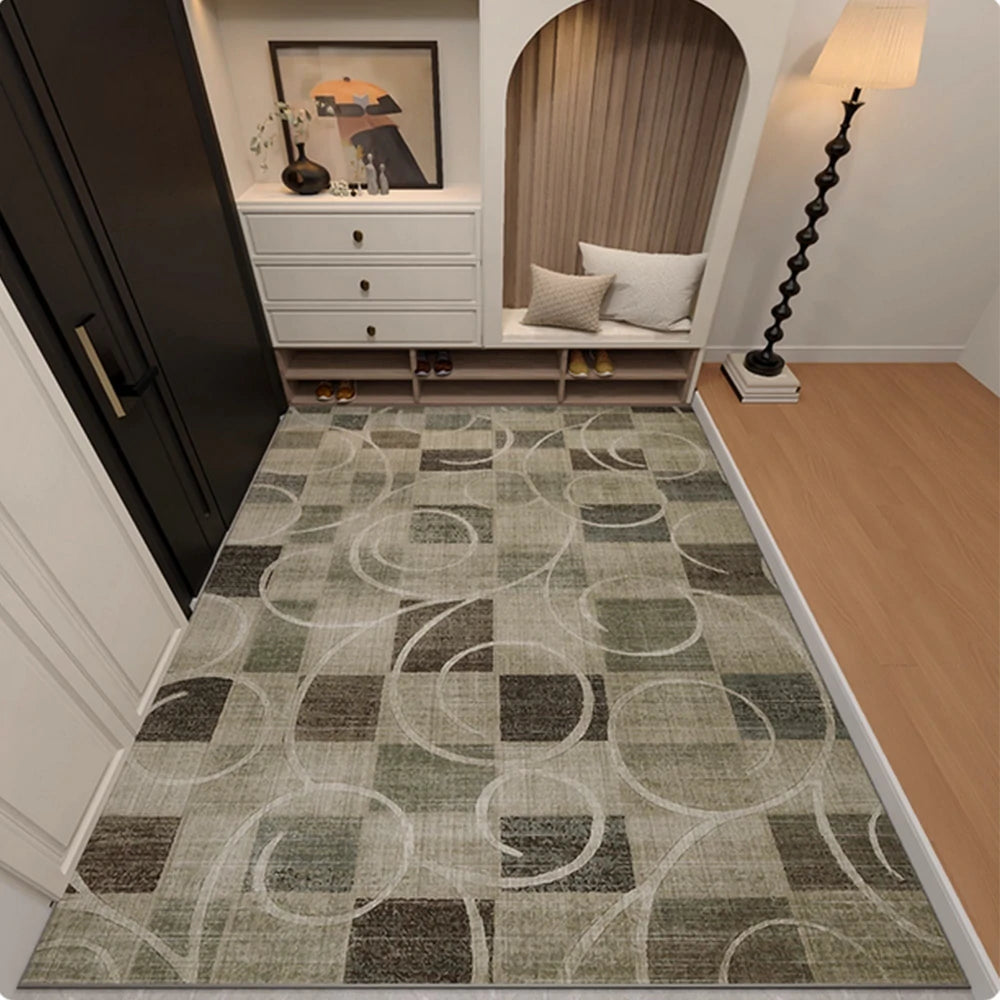 LIVARA Floor Rugs 160/200cm Belgian Velvet, High-Density Weave, Non-Fraying, Anti-Slip Backing