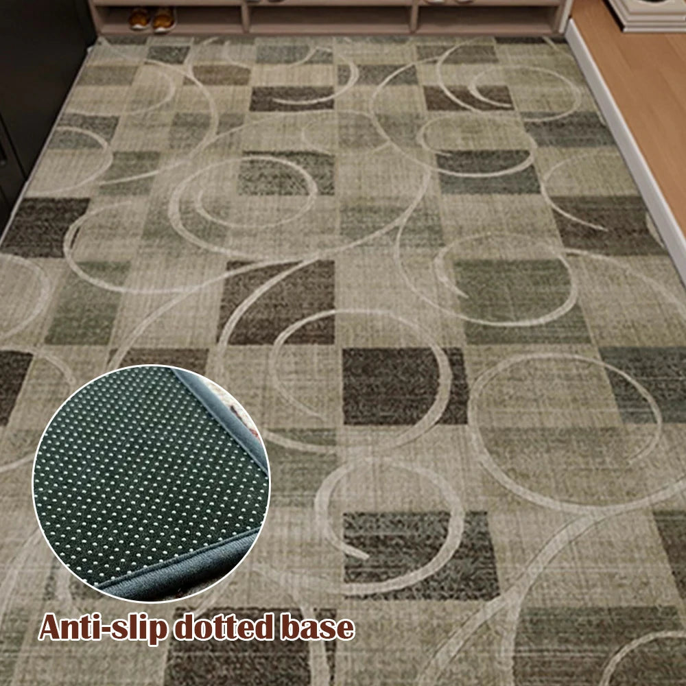 LIVARA Floor Rugs 160/200cm Belgian Velvet, High-Density Weave, Non-Fraying, Anti-Slip Backing