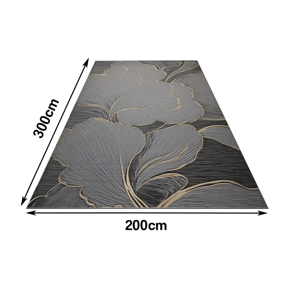 LIVARA Floor Rugs 160/200cm Soft and Dense, Non-Fraying, Wear-Resistant, Easy to Clean, Anti-Slip Backing