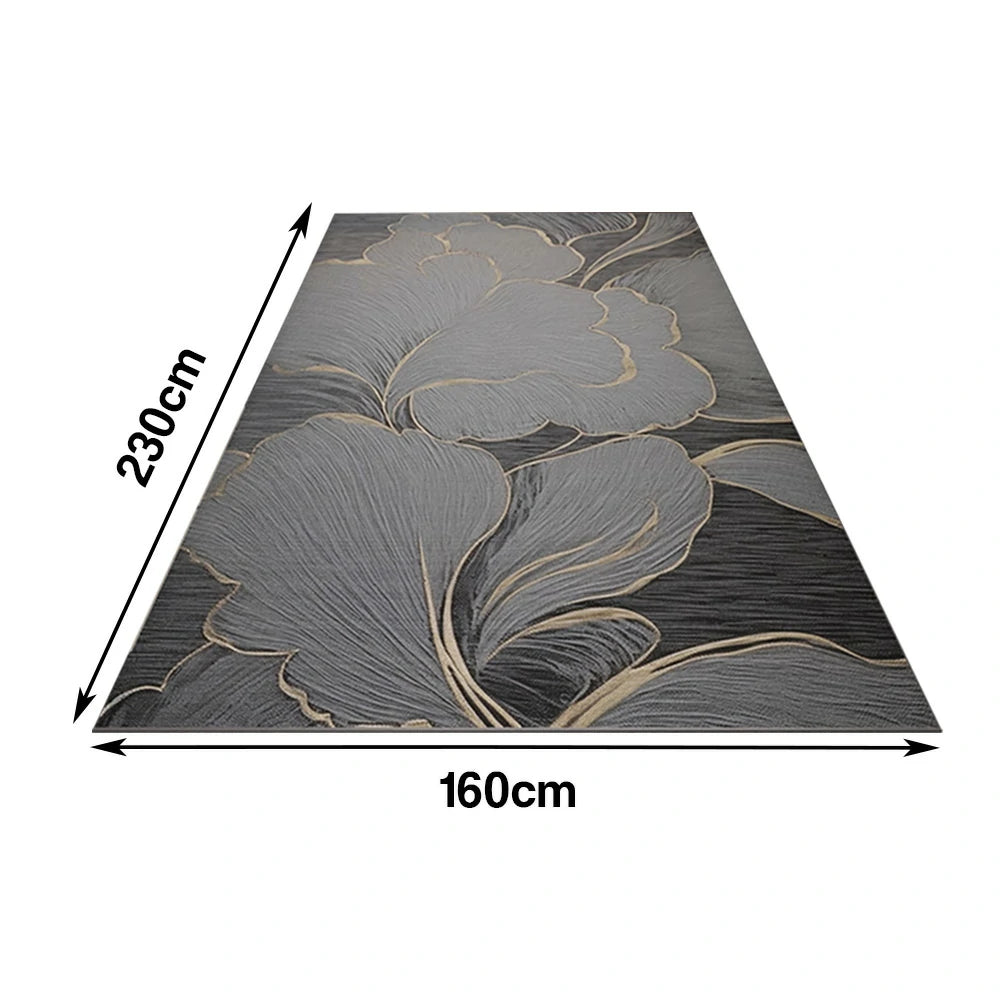 LIVARA Floor Rugs 160/200cm Soft and Dense, Non-Fraying, Wear-Resistant, Easy to Clean, Anti-Slip Backing