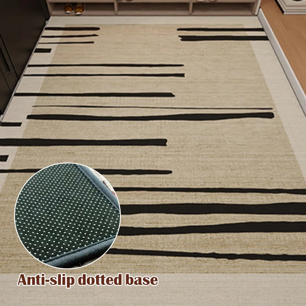 LIVARA Floor Rugs 160/200cm High-Density, Customizable, Non-Fraying, Stain-Resistant, Anti-Slip Backing