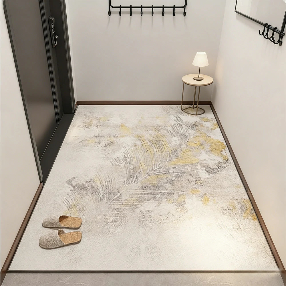 LIVARA Floor Rugs 140/160cm Soft Belgian Velvet, High-Density Weave, Stain-Resistant, Anti-Slip Backing