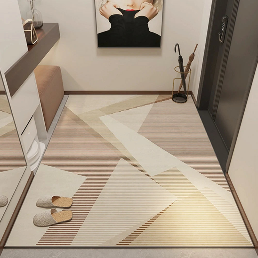 LIVARA Floor Rugs 140/160cm Belgian Velvet, High-Density, Durable, Stain-Resistant, Anti-Slip Backing