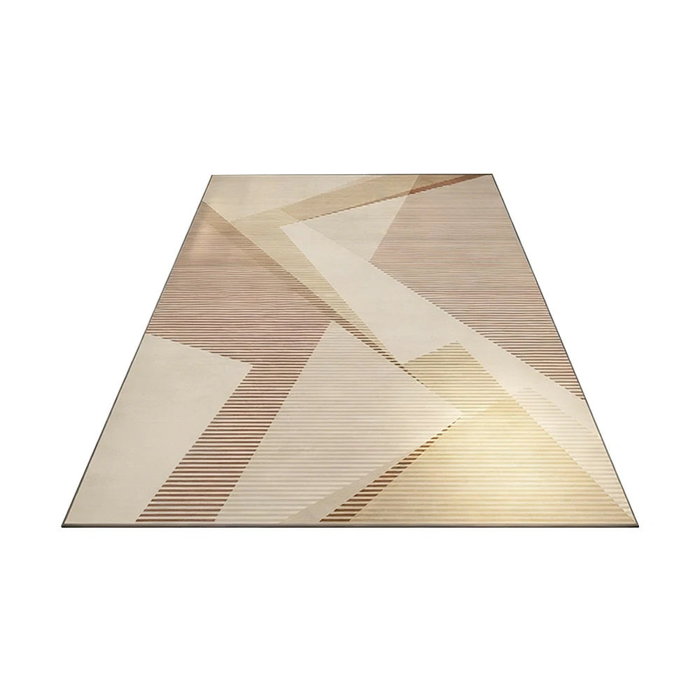 LIVARA Floor Rugs 140/160cm Belgian Velvet, High-Density, Durable, Stain-Resistant, Anti-Slip Backing