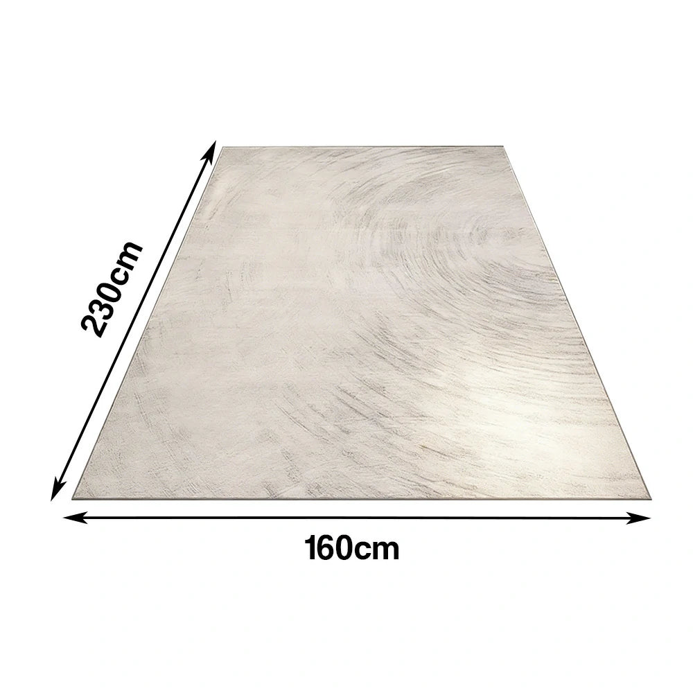 LIVARA Floor Rugs 140/160cm Belgian Velvet, Soft, Durable, High-Density Weave, Anti-Slip Backing