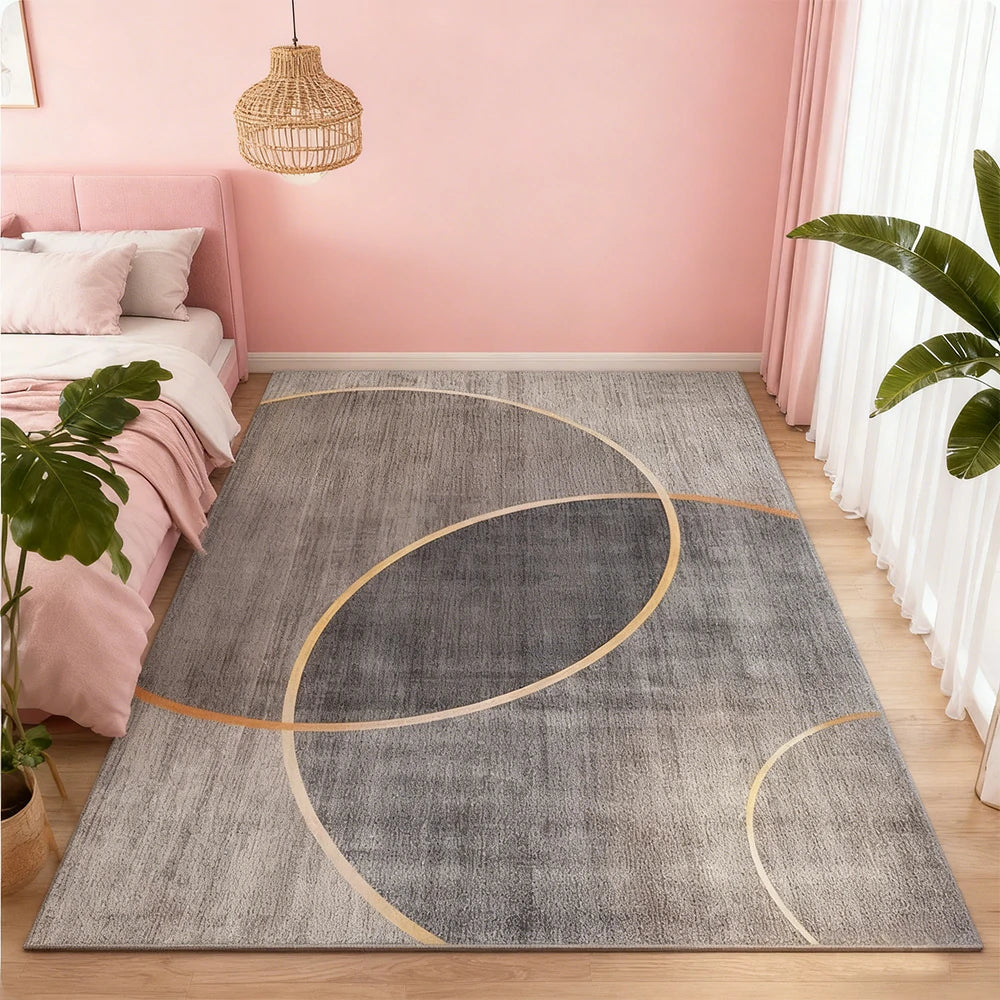 LIVARA Floor Rugs 140/160cm Soft Texture, Customizable, High-Density Weave, Stain-Resistant, Anti-Slip Backing