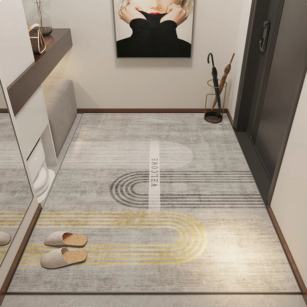 LIVARA Floor Rugs 140/160cm Non-Fraying, Soft Texture, Durable, Stain-Resistant, Anti-Slip Backing