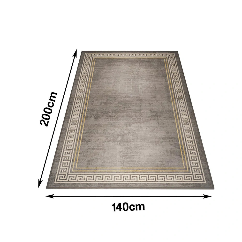 LIVARA Floor Rugs 140/160cm High-Density Weave, Non-Fraying, Soft Texture, Easy to Clean, Anti-Slip Backing