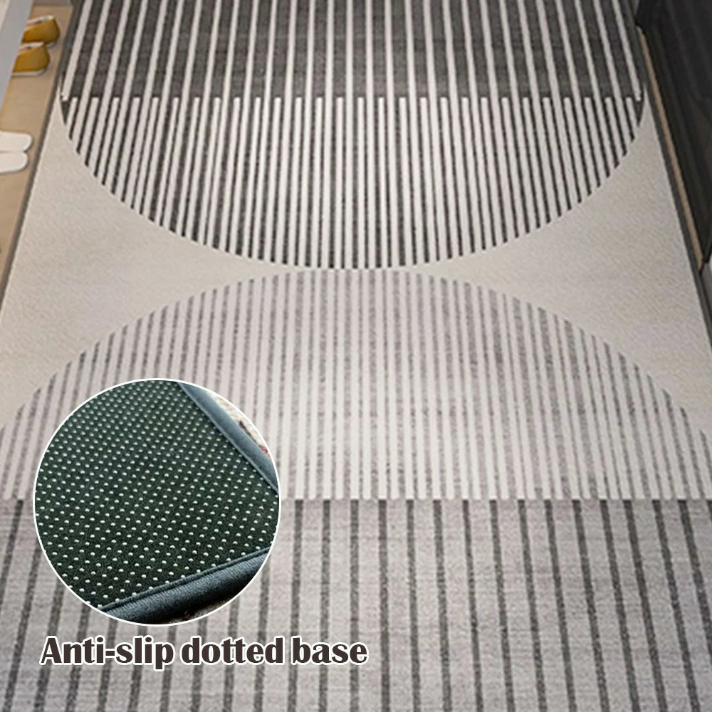 LIVARA Floor Rugs 140/160cm Non-Fraying, Soft Texture, Stain-Resistant, High-Density Weave, Anti-Slip Backing