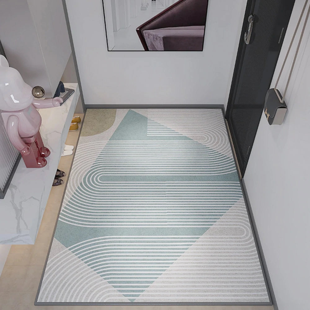 LIVARA Floor Rugs 140/160cm Belgian Velvet, Non-Fraying, Easy to Clean, High-Density Weave, Anti-Slip Backing