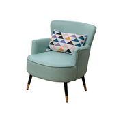 LIVARA Leather Sofa - Modern Living Room Lounge Couch - Blue
