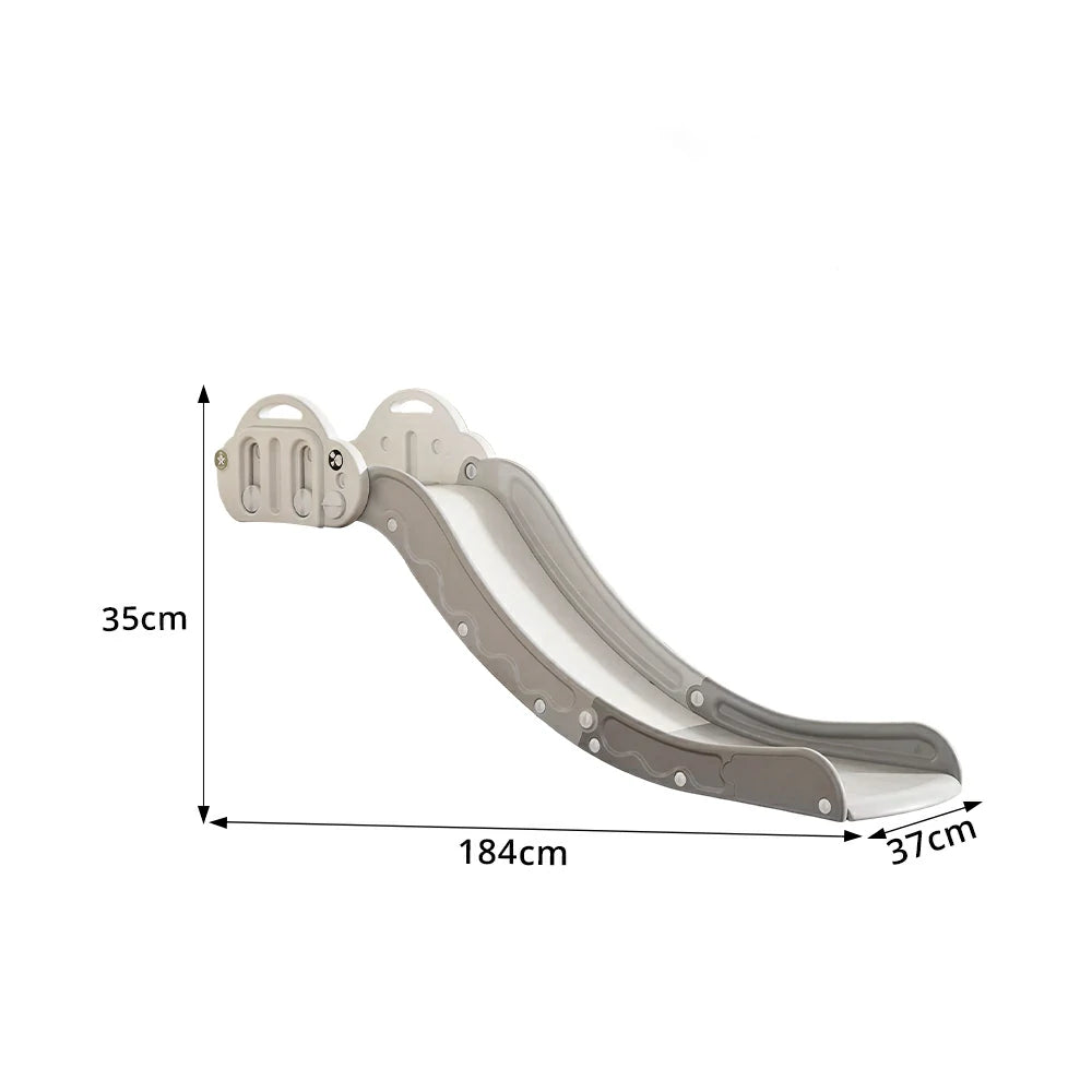 LIVARA Kids Home Slide with Rounded Safety Design and Easy Storage for Family Play and Kids Activity Space