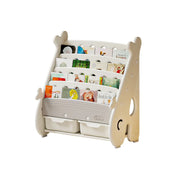 LIVARA Kids Picture Book Shelf Multi-Layer Storage Durable Eco-Friendly Material for Kids Room & Play Area