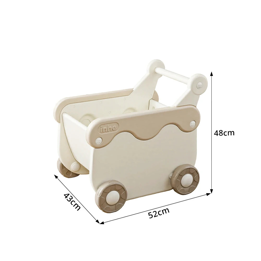 LIVARA Baby Walker 4-in-1 Growth Companion Stable Anti-Tip Design for Home & Activity Areas