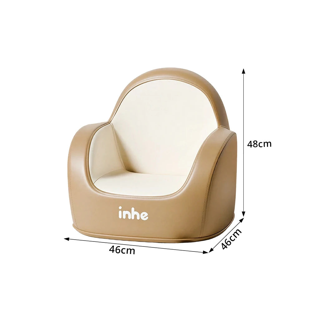 LIVARA Kids Sofa Soft PU Leather High-Density Sponge for Kids Room & Reading Corner