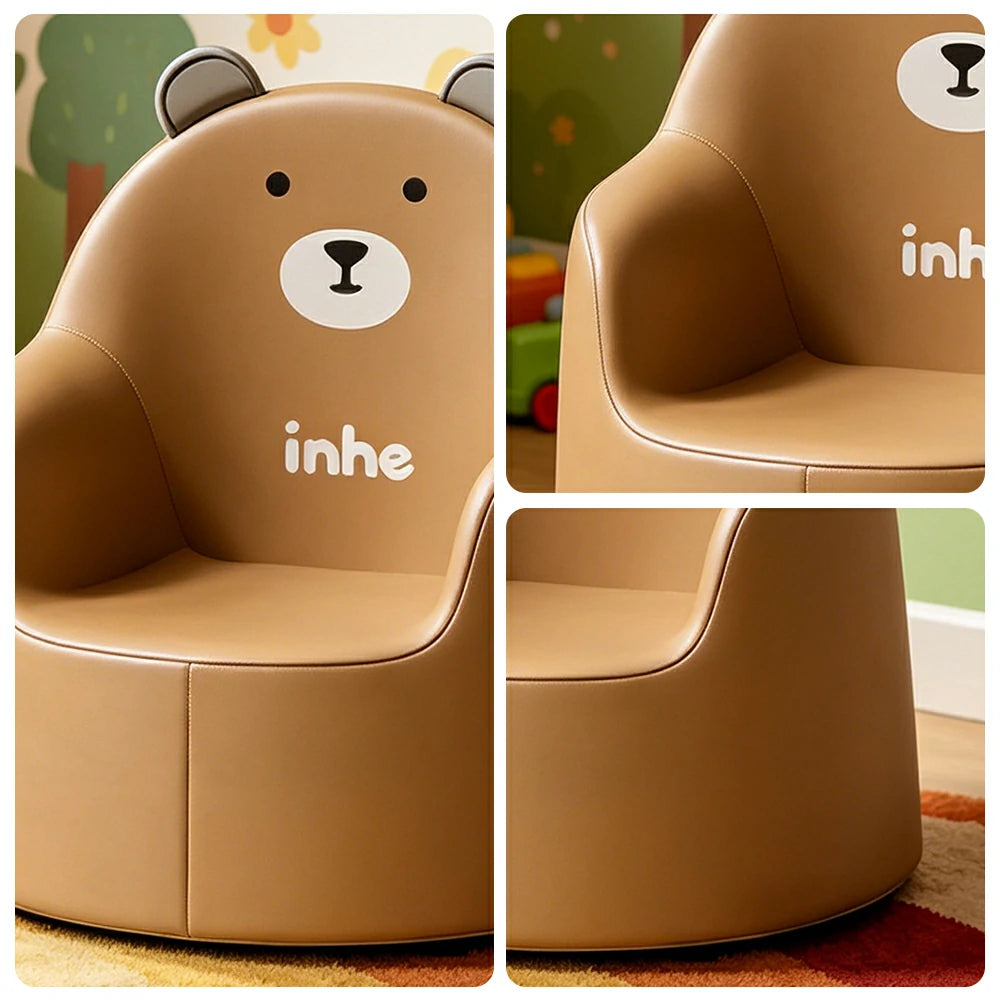 LIVARA Kids Armchair Wraparound Backrest Three-Point Support for Kids Room & Play Area