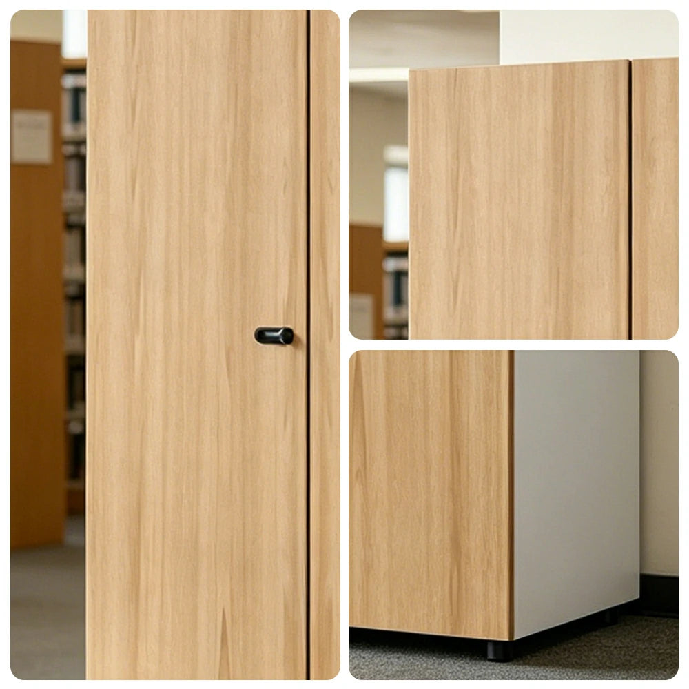 LIVARA 2 Door Office Filing Cabinet with Mechanical Combination Lock for Study Office