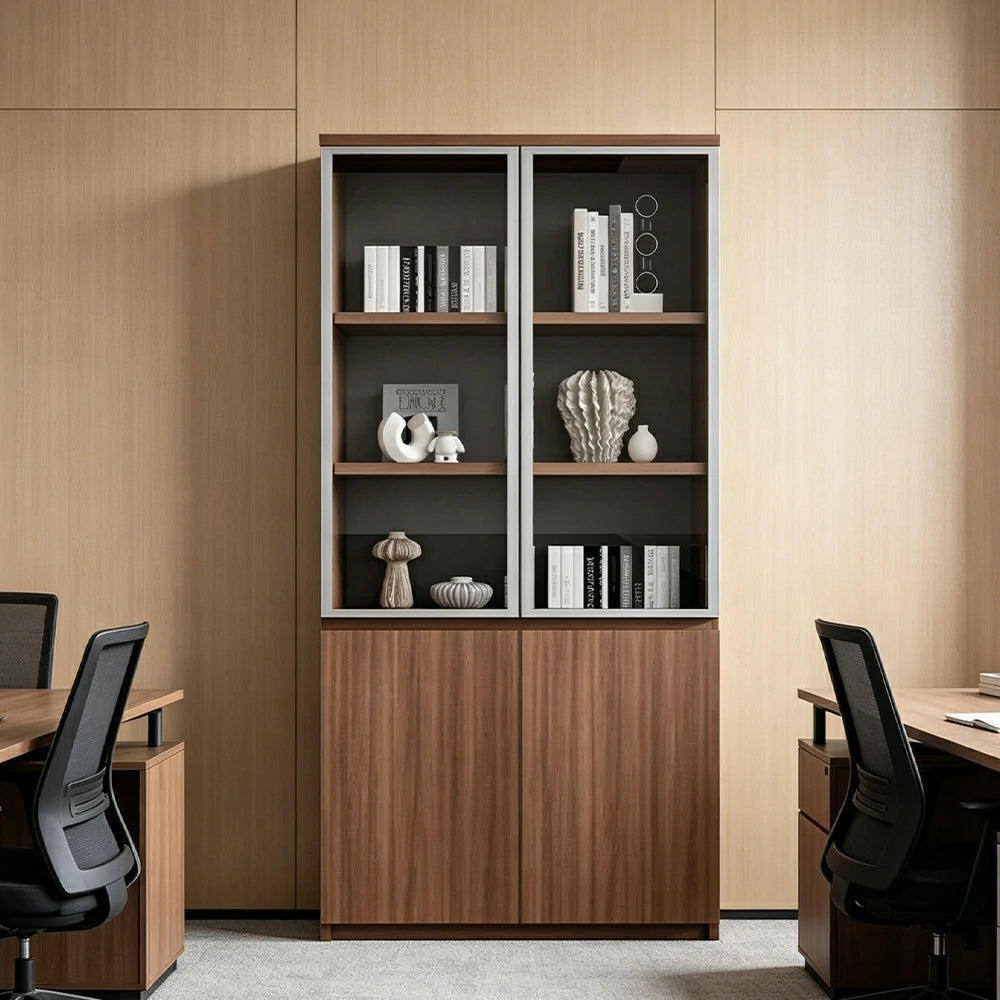 LIVARA 0.8m Office File Cabinet - E0 Board Storage Cabinet for Office Study - Style A