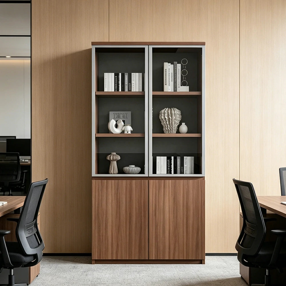 LIVARA 0.8m Office File Cabinet - E0 Board Storage Cabinet for Office Study - Style A