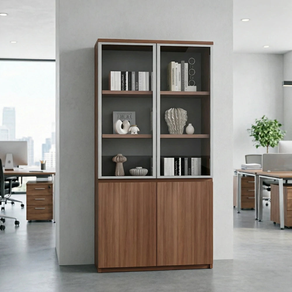 LIVARA 0.8m Office File Cabinet - E0 Board Storage Cabinet for Office Study - Style A