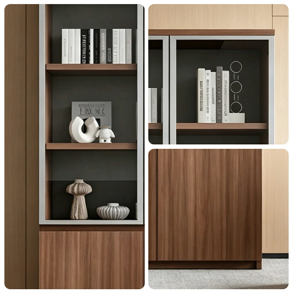 LIVARA 0.8m Office File Cabinet - E0 Board Storage Cabinet for Office Study - Style A