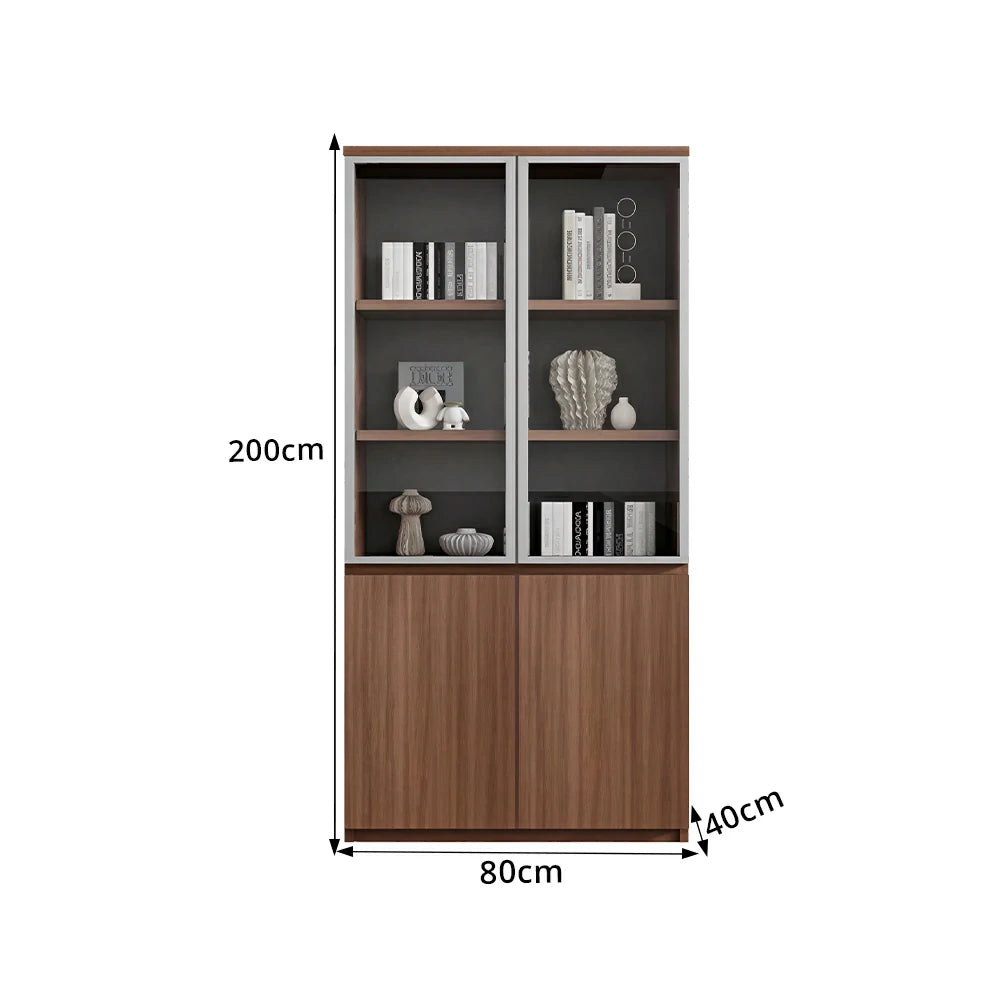 LIVARA 0.8m Office File Cabinet - E0 Board Storage Cabinet for Office Study - Style A