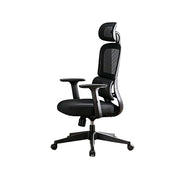 LIVARA Ergonomic High Back Office Chair Mesh Executive Adjustable Desk Chair with Headrest Armrest Swivel Task Chair - Black