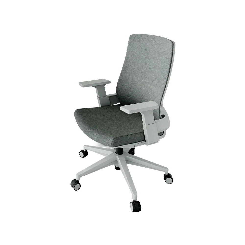 LIVARA Ergonomic Office Chair High Back Mesh Desk Chair Adjustable Swivel Task Chair Home Office Seating - Grey