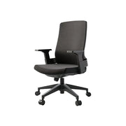 LIVARA Ergonomic Office Chair High Back Mesh Desk Chair Adjustable Swivel Task Chair Home Office Seating - Black