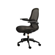 LIVARA Ergonomic Mesh Office Chair 3D Adjustable Armrests Lumbar Support Computer Chair for Study Room - Black