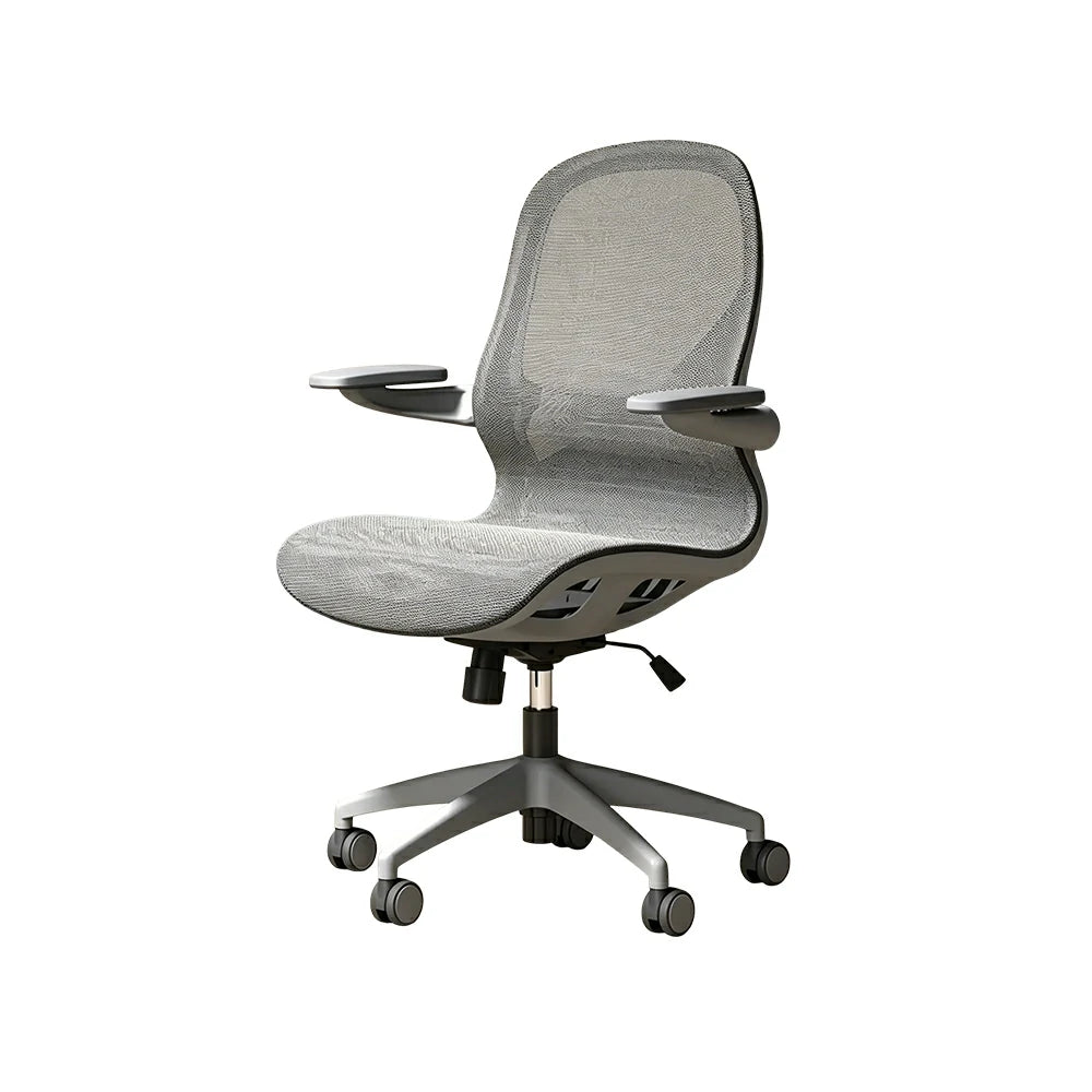 LIVARA Ergonomic Mesh Office Chair 3D Adjustable Armrests Lumbar Support Computer Chair for Study Room - Grey