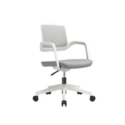 LIVARA Modern Ergonomic Office Chair Breathable Mesh Back Swivel Desk Chair for Home Office Study Room - Grey