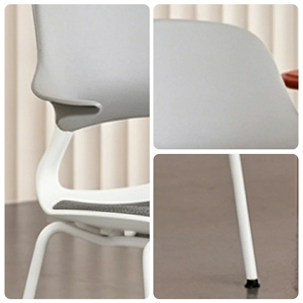 LIVARA  Minimalist Office Chair Modern Visitor Chair Comfortable Seating for Meeting Room Reception Area - Grey